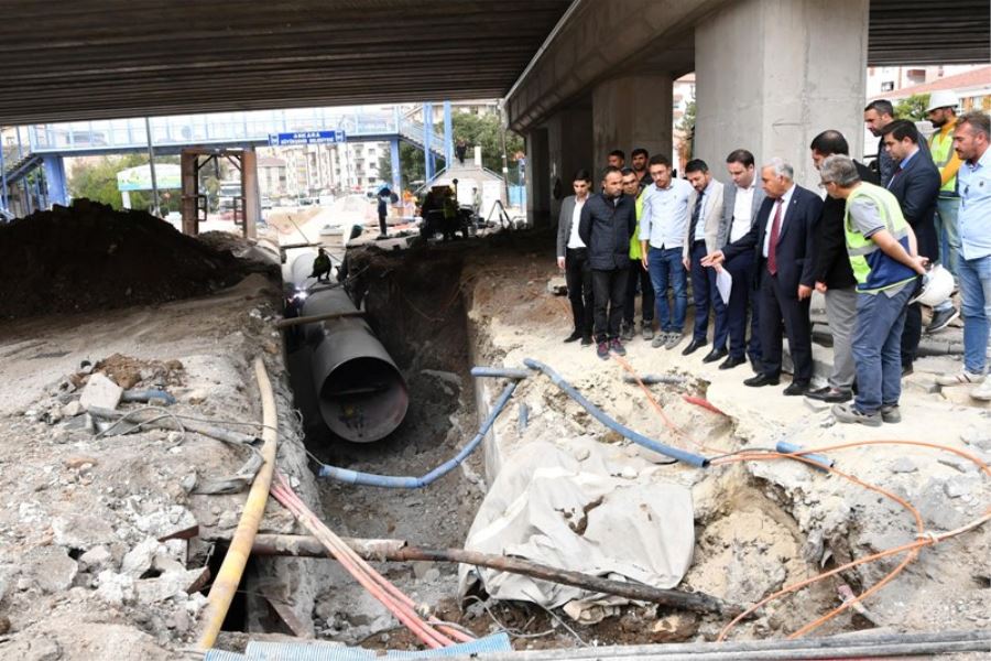 ASKİ’DEN BAŞKENT’TE ALTYAPI ATAĞI…