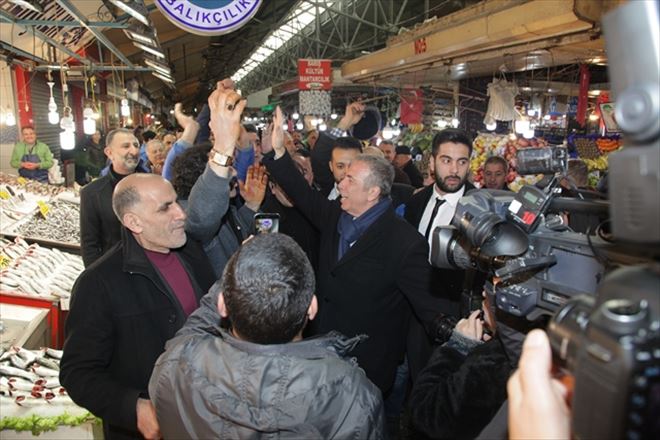 Mansur Yavaş Esnaf Ziyaretlerine Devam Ediyor