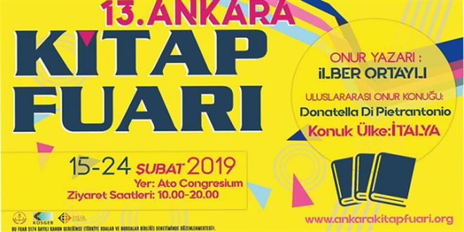13.ANKARA KİTAP FUARI, ŞUBAT AYINDA