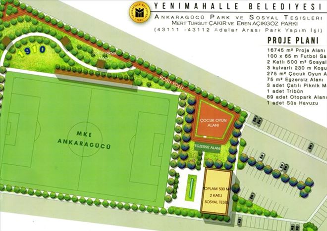 Yenimahalle´den Ankaragücü´ne altyapı tesisi