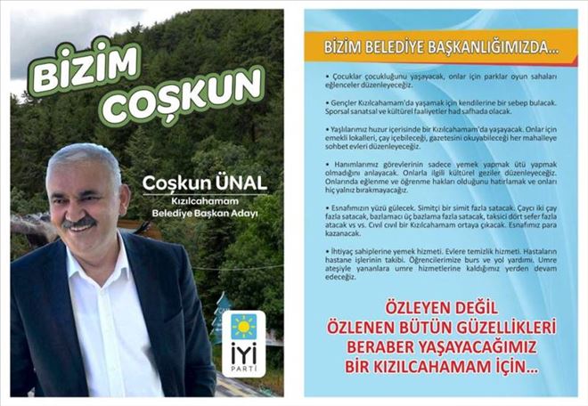 ÜNAL; “KIZILCAHAMAM´I SAĞLIĞIN BAŞKENTİ YAPACAĞIZ.”