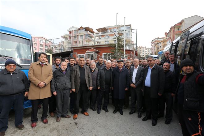 Yaşar, “Sizlerin çalışma şartlarını kolaylaştırmak görevimiz