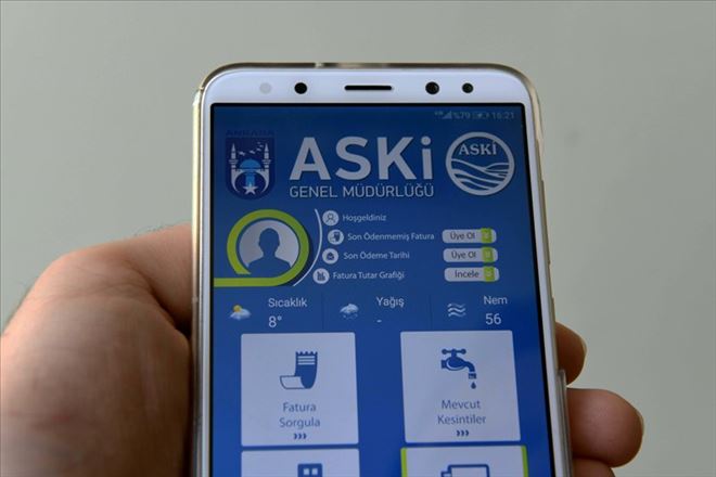 ASKİ´DEN ABONELERE TEKNOLOJİK KOLAYLIK…