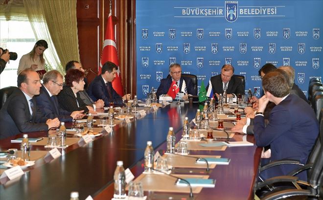 ADIGE CUMHURİYETİ DEVLET BAŞKANI BÜYÜKŞEHİR´DE