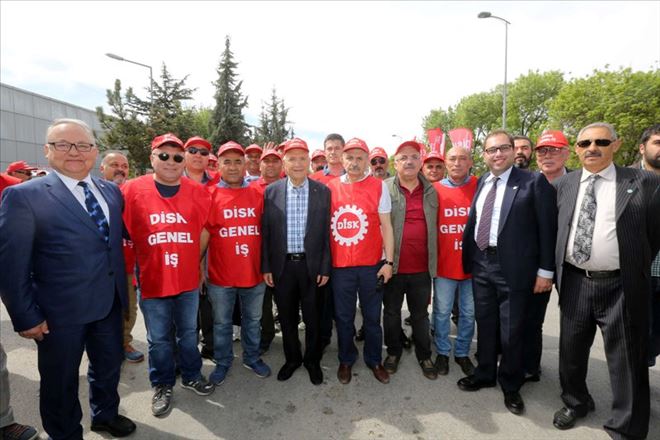 BAŞKAN YAŞAR´DAN 1 MAYIS MESAJI