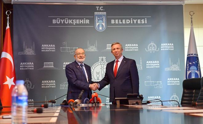 BAŞKAN YAVAŞ´A TEMEL KARAMOLLAOĞLU´NDAN ZİYARET
