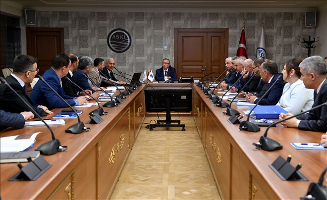 BAŞKAN YAVAŞ´TAN ASKİ´YE ZİYARET