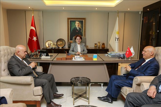 BAŞKAN YAŞAR´DAN AKŞENER´E TEŞEKKÜR ZİYARETİ