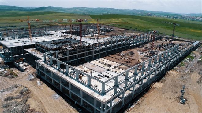 ANKARA ULUSLARARASI FUAR ALANI İNŞAATI TAM GAZ.