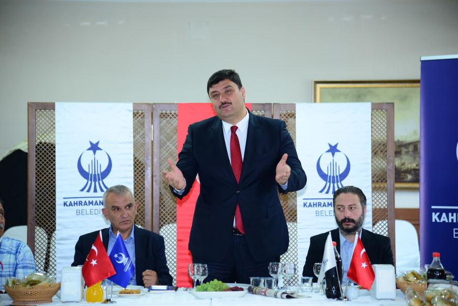 Başkan Oğuz’dan gazeteciler onuruna yemek
