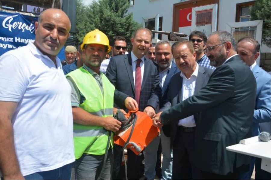Doğal Gaz Hattının Altın Kaynağı Yapıldı