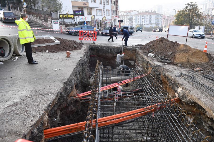 MAMAK VE YENİMAHALLE’DE SEL MANZARALARINA SON