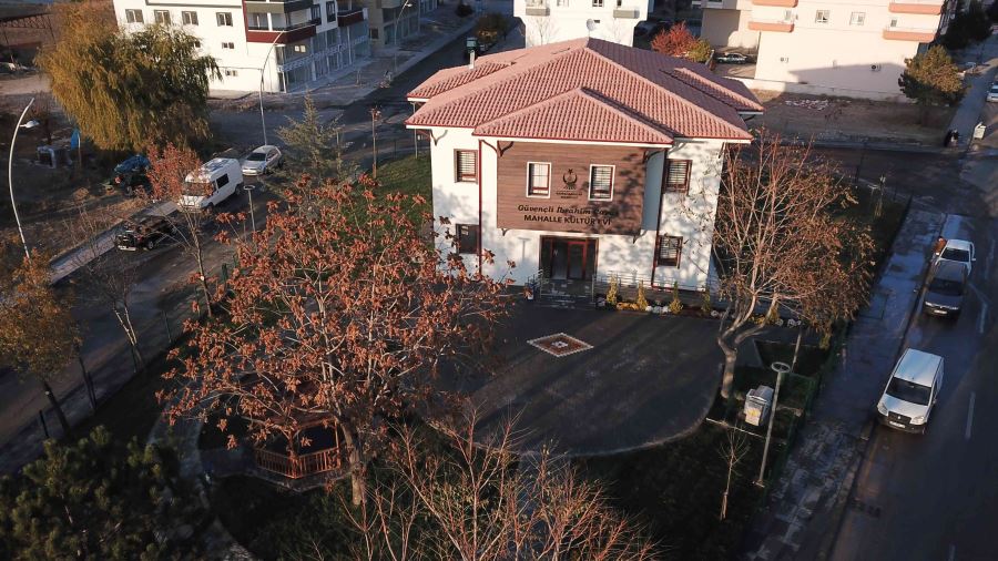 İlk mahalle kültür evi tamamlandı