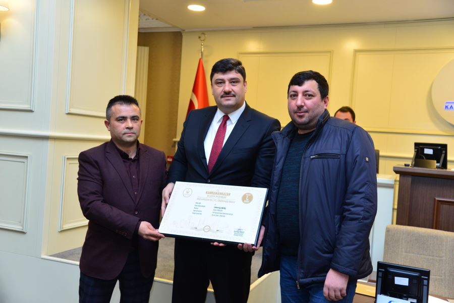 Kahramankazan’da çevreci müteahhitlere ödül