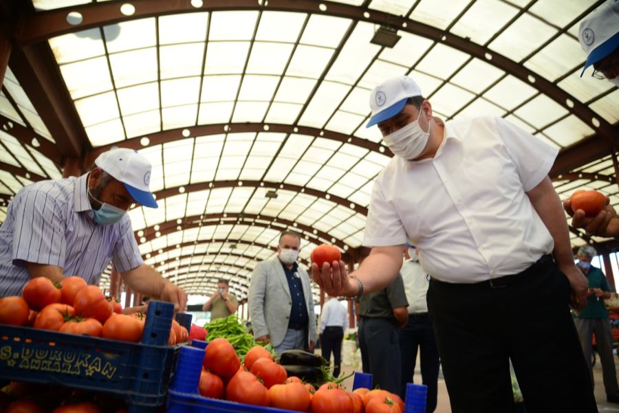 Kahramankazan Köy Pazarı açıldı