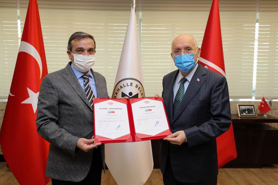 Yenimahalle kreşlerine “Temiz Okul” belgesi