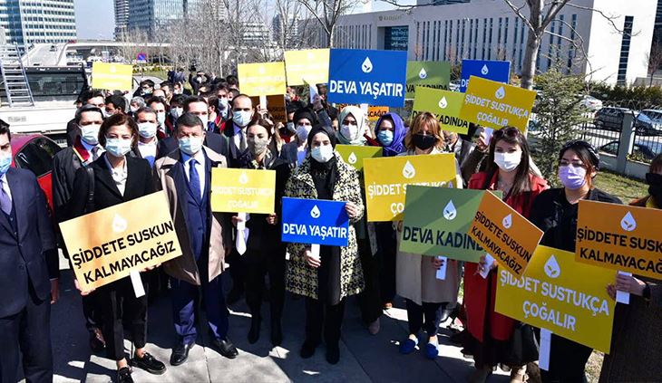 DEVA Partili kadınlardan Danıştay’a dava: ‘Şiddete suskun kalmayacağız!’
