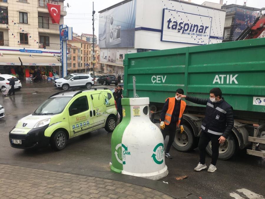 KEÇİÖREN’DE BİR YILDA “BİN 486 TON” ATIK CAM TOPLANDI