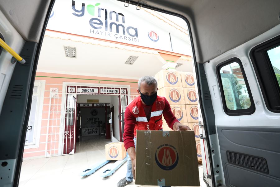 SİNCAN BELEDİYESİ EKİPLERİ “TAM KAPANMA” SÜRECİNDE SAHADA