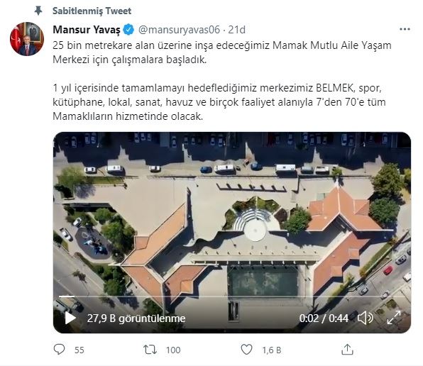 MAMAK MUTLU AİLE YAŞAM MERKEZİ’NDE ÇALIŞMALAR BAŞLADI