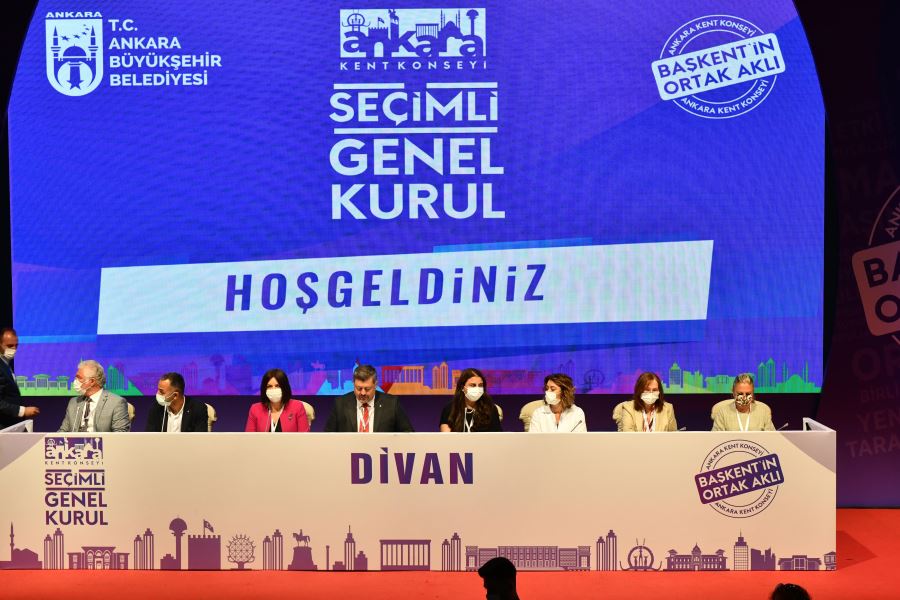 ANKARA KENT KONSEYİNİN GENEL KURULU TÜRKİYE REKORU KIRDI