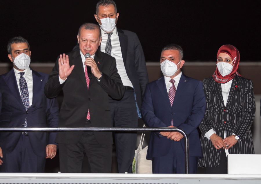 SİNCAN, CUMHURBAŞKANI RECEP TAYYİP ERDOĞAN’I AĞIRLADI