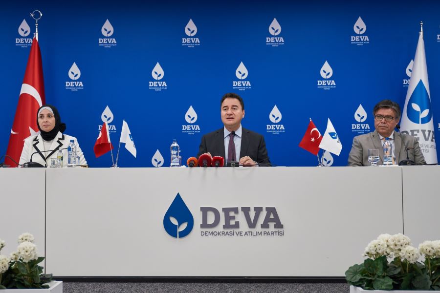 DEVA PARTİSİ ‘EŞİTLİKÇİ KENTLER’ PROJESİNİ AÇIKLADI