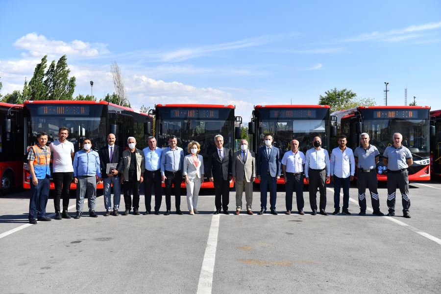 İLK ETAPTA 19 YENİ OTOBÜS BAŞKENT YOLLARINDA   