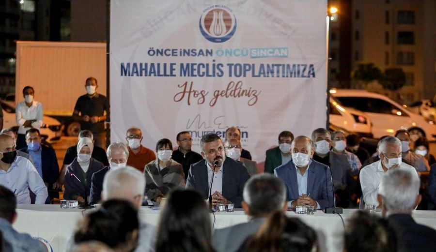 MURAT ERCAN “MAHALLE MECLİS TOPLANTILARI”NA YENİDEN BAŞLADI