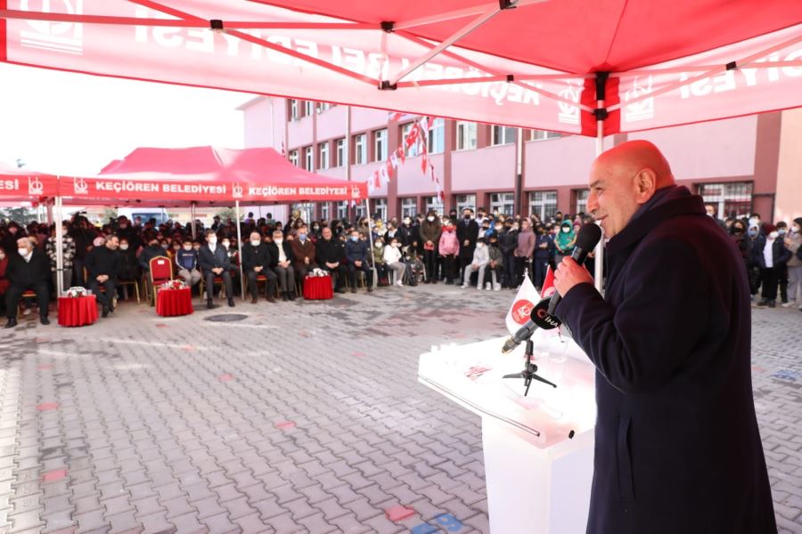 BAŞKAN ALTINOK ‘BİR MİLYON 240 BİN METREKARELİK KENT PARK ORMANI’NI MÜJDELEDİ