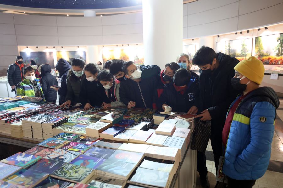 Kitap Fuarı’na yoğun ilgi