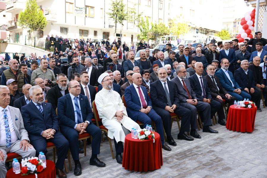 KEÇİÖREN’E YENİ KUR’AN KURSU AÇILDI