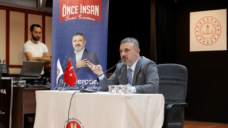 GENÇLERLE BULUŞAN BAŞKAN ERCAN’A MESLEK SORUSU