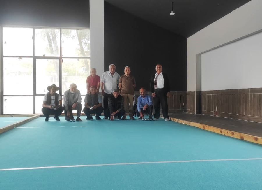 GÖNÜL KÖŞKÜ HUZUREVİ BOCCE TAKIMI TURNUVALARA HAZIRLANIYOR