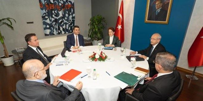 ALTI SİYASİ PARTİ GENEL BAŞKANININ ORTAK AÇIKLAMASI 