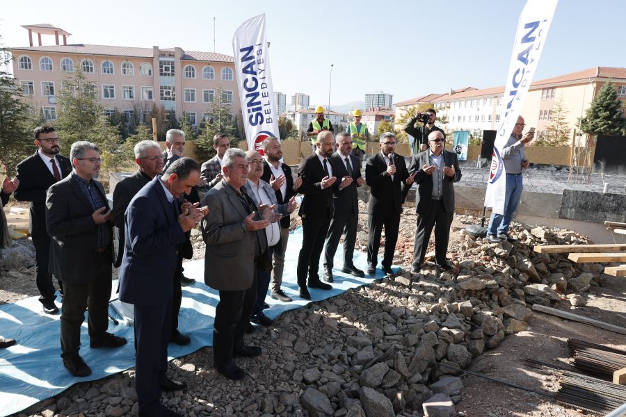 BAŞKAN ERCAN BİR KREŞİN DAHA TEMELİNİ ATTI