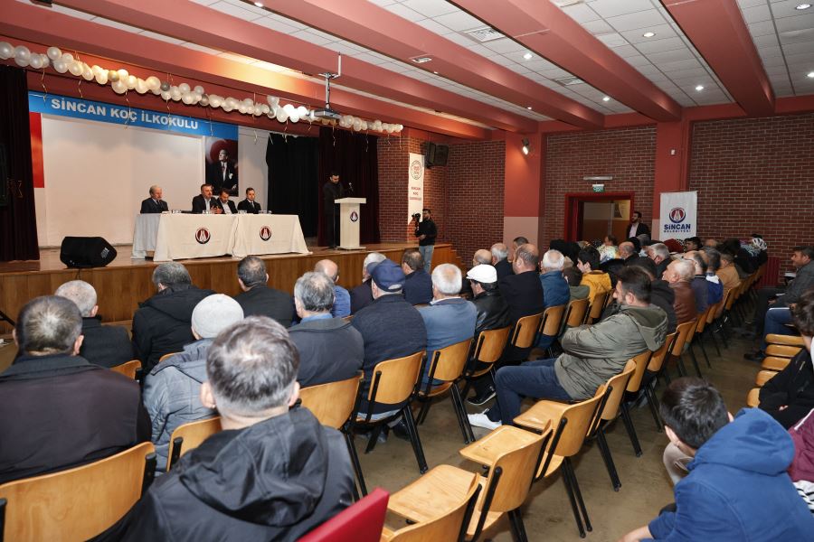 MAHALLELİLERDEN BAŞKAN MURAT ERCAN’A TEŞEKKÜR