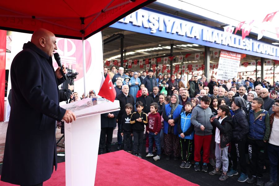 BAĞLUM KARŞIYAKA’DA YENİ NESİL SEMT PAZARI AÇILDI