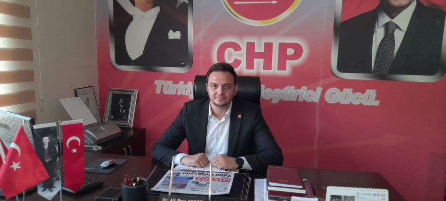 CHP MAMAK İLÇE BAŞKANI ERDEK İDDALI
