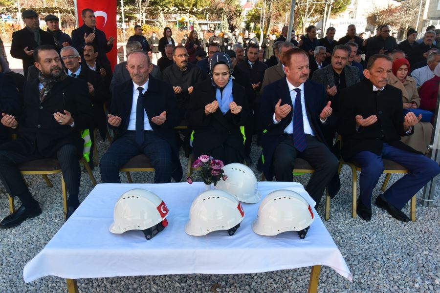 Haymana’da Yeni Kaplıca Tesisinin Temeli Atıldı