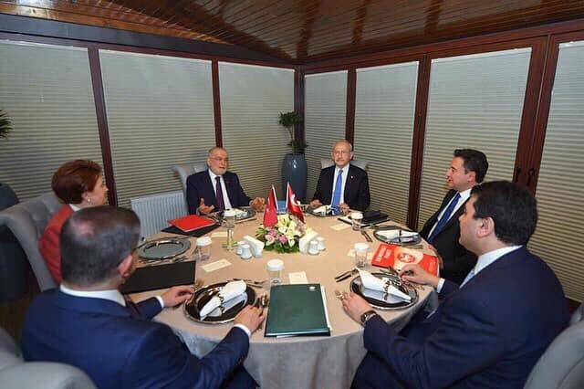 ALTI SİYASİ PARTİ GENEL BAŞKANININ ORTAK AÇIKLAMASI 