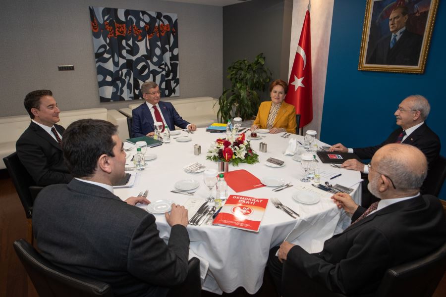 ALTI SİYASİ PARTİ GENEL BAŞKANININ ORTAK AÇIKLAMASI 