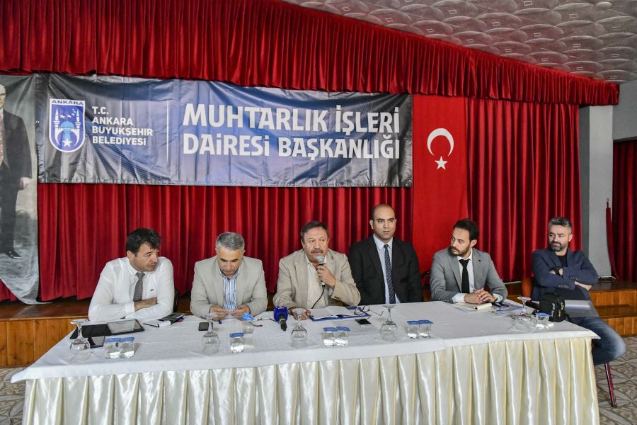 BAŞKENTLİ MUHTARLAR ABB İLE ÇÖZÜM MASASINDA BULUŞUYOR