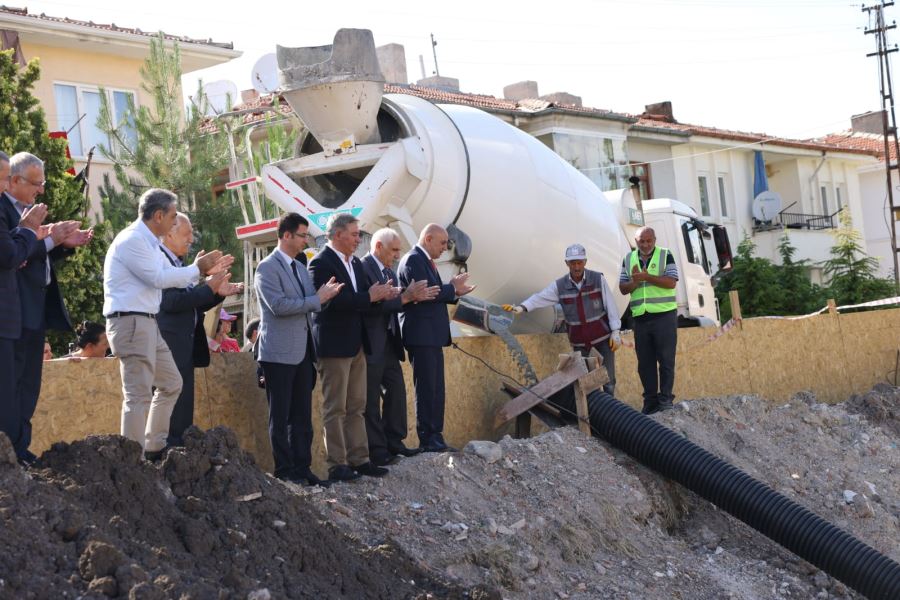 KEÇİÖREN CEMEVİ’NİN TEMELLERİ TÖRENLE ATILDI