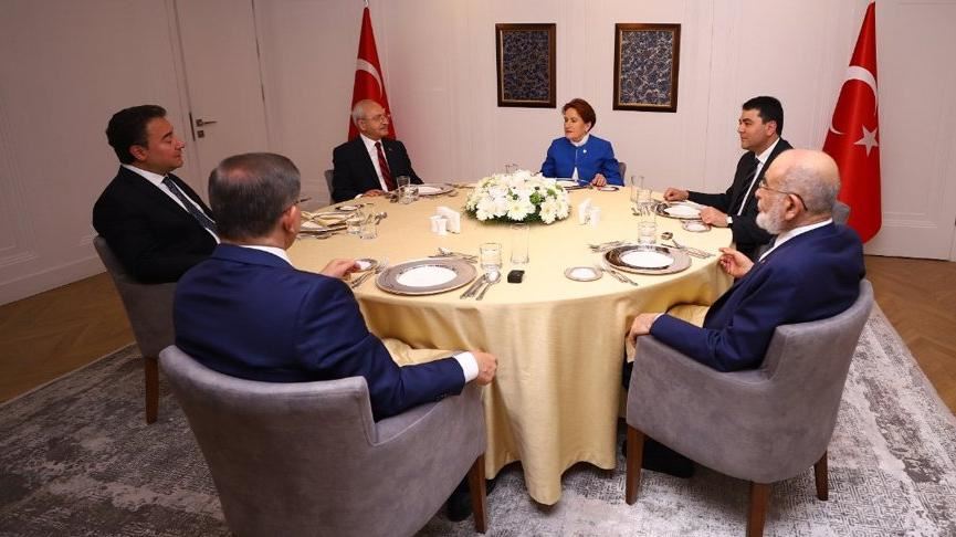 ALTI SİYASİ PARTİ GENEL BAŞKANININ ORTAK AÇIKLAMASI
