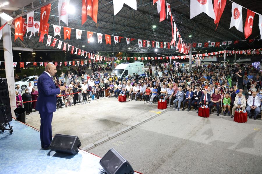 KEÇİÖREN’DE TÜRKÜ ŞÖLENİ YAŞANDI
