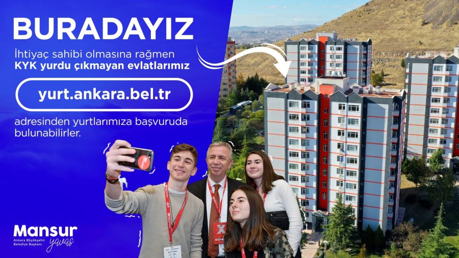 KYK BAŞVURUSU YAPAN DAR GELİRLİ ÖĞRENCİLER İÇİN GEÇİCİ BARINMA İMKÂNI