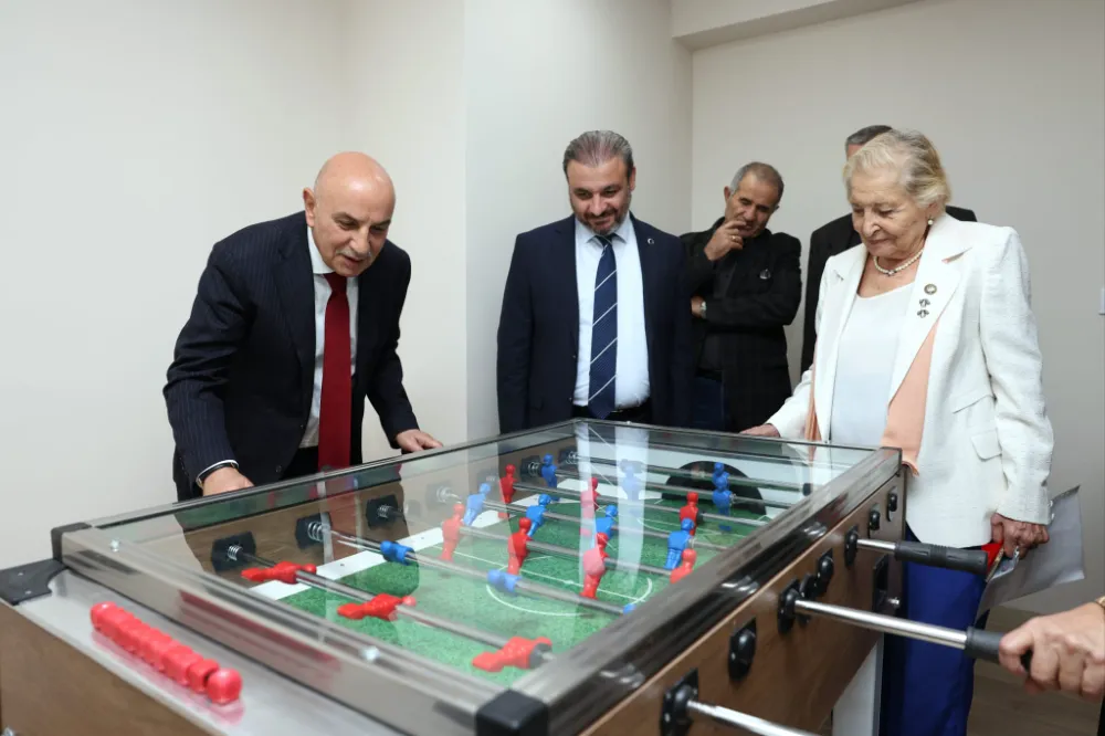 GÖNÜL KÖŞKÜ HUZUREVİ’NİN AÇILIŞI YAPILDI 