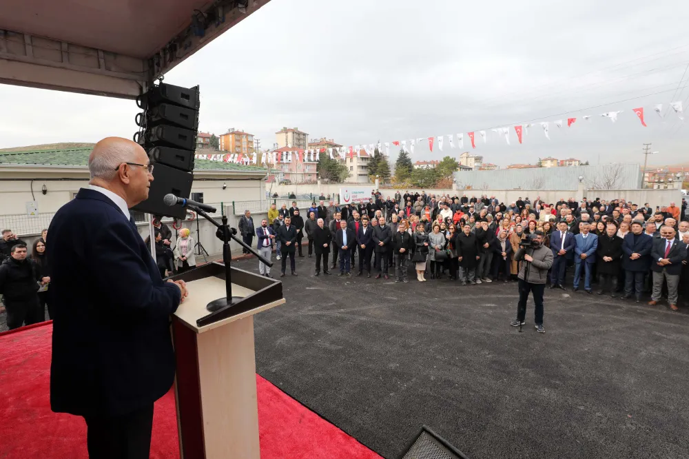Aile Sağlığı Merkezi ve Susuz Park’ı hizmete açıldı
