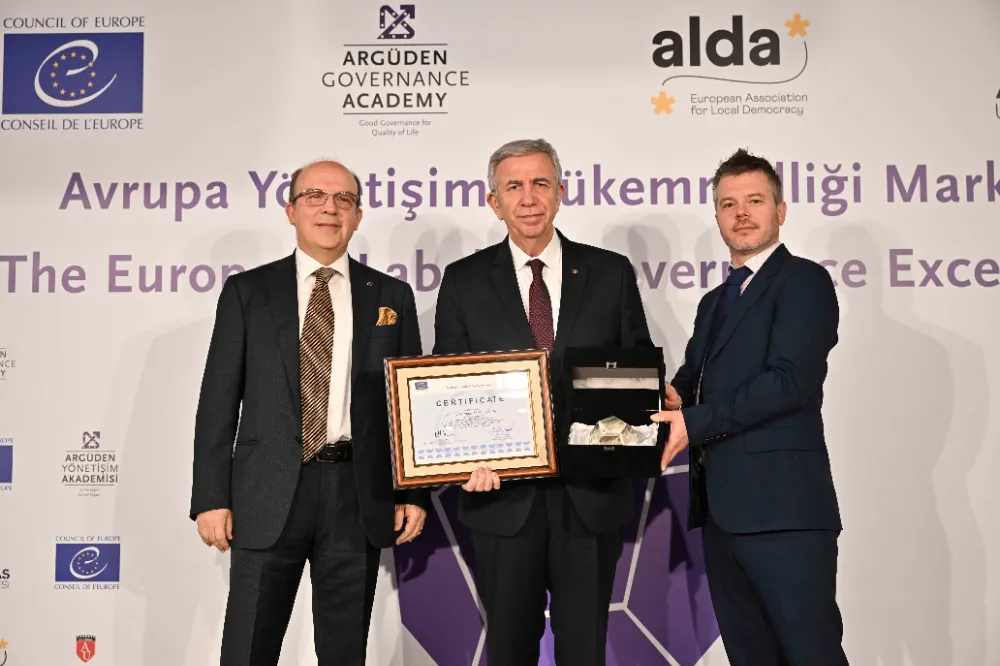 AVRUPA YÖNETİŞİM MÜKEMMELLİĞİ MARKASI’ ANKARA BÜYÜKŞEHİR BELEDİYESİNİN   